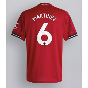 Manchester United Lisandro Martinez #6 Hemmatröja 2025-26 Kortärmad